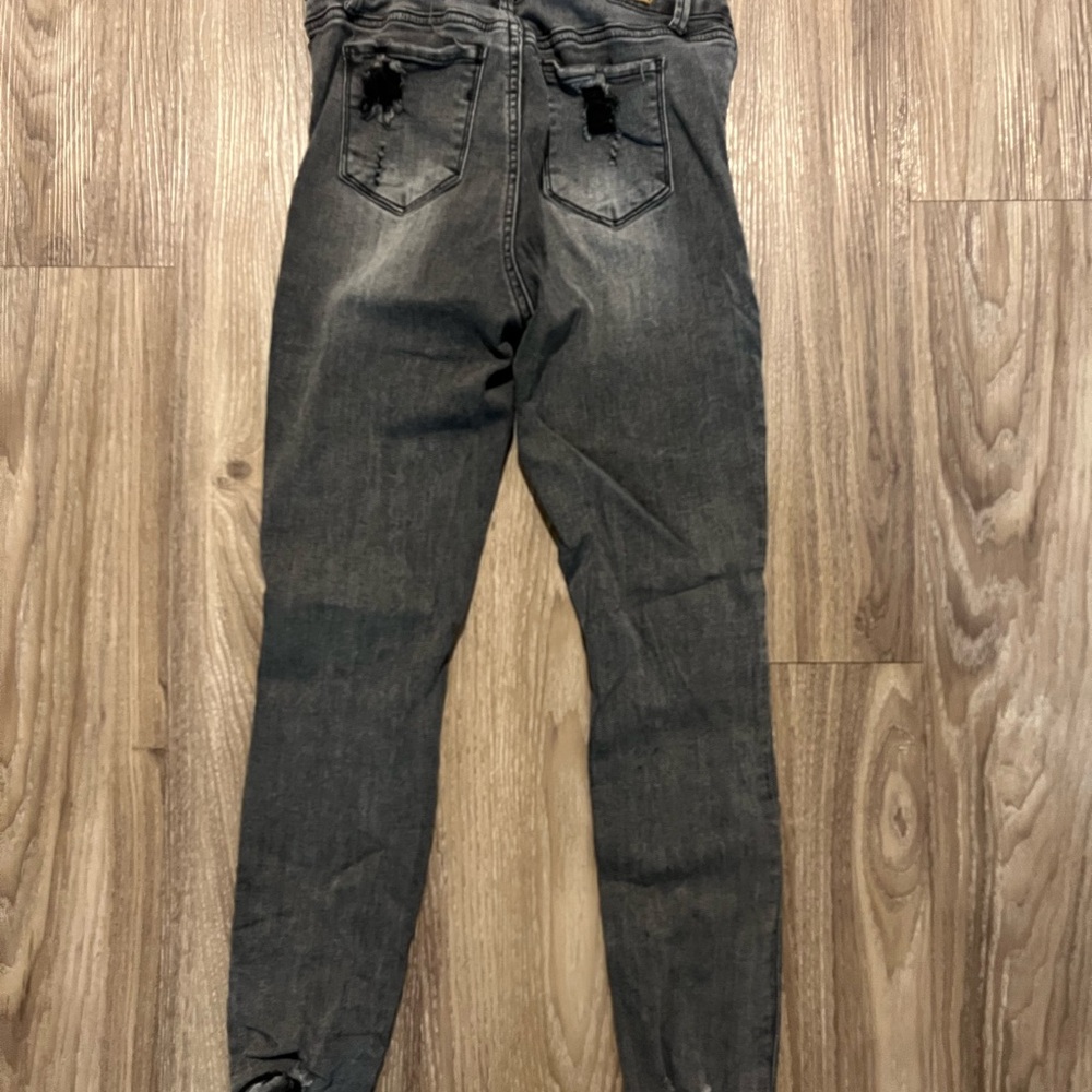 Society Gray High Rise Jeans Modern Fit